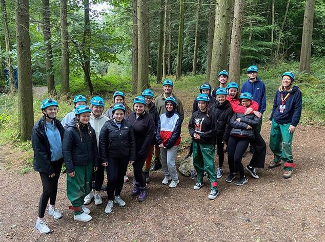 T Level Health students went to North Wales for Outdoor Activities and team building