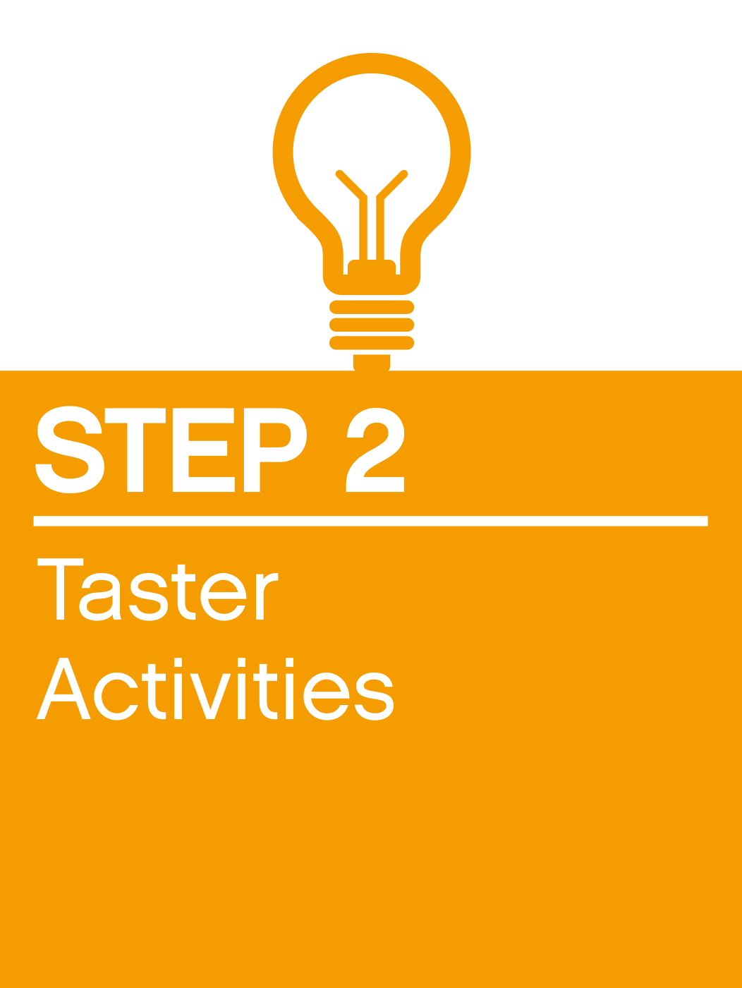 Step 2: Taster Activity 